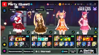 Capture d'écran de MGCM Magical Girls 4