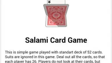Capture d'écran de Salami Card Game 6