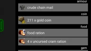 Capture d'écran de Pathos: Nethack Codex 6