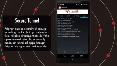 Capture d'écran de Psiphon Pro 13