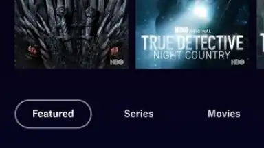 Capture d'écran de HBO Max 2