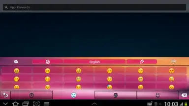 Capture d'écran de Pink Keyboard 3