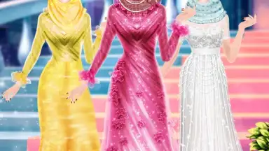Capture d'écran de Hijab Girl Salon- Muslim Fashion Princess Makeover 1