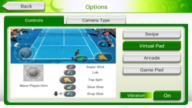 Capture d'écran de Virtua Tennis Challenge 2