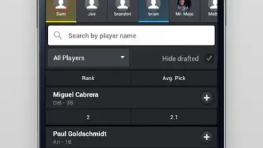 Capture d'écran de Yahoo Fantasy Sports 7