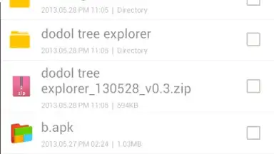 Capture d'écran de dodol File Explorer 4