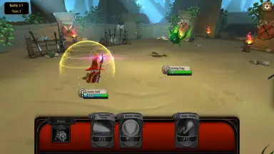 Capture d'écran de BattleHand 3