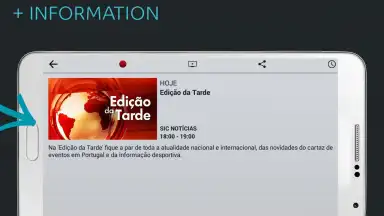 Capture d'écran de MEO Go 9