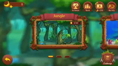 Capture d'écran de Jungle Monkey Run 4