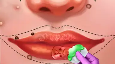 Capture d'écran de ASMR Doctor Game: Makeup Salon 3