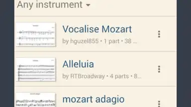 Capture d'écran de MuseScore 9