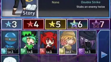 Capture d'écran de Gacha World 4
