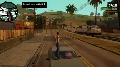Capture d'écran de GTA: San Andreas – NETFLIX 8