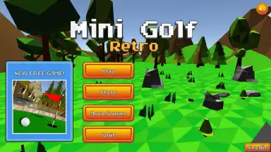 Capture d'écran de Mini Golf: Retro 6