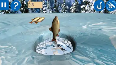 Capture d'écran de Winter Fishing 3D 6