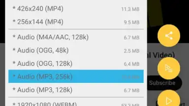 Capture d'écran de TubeMate 2