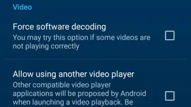 Capture d'écran de Archos Video Player 2