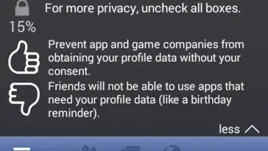Capture d'écran de AVG Privacy Fix 2