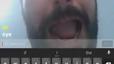 Capture d'écran de Yahoo Livetext 1