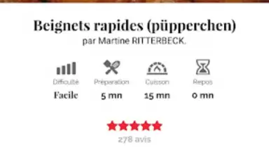 Capture d'écran de Cuisine 5