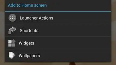 Capture d'écran de Holo Launcher 3