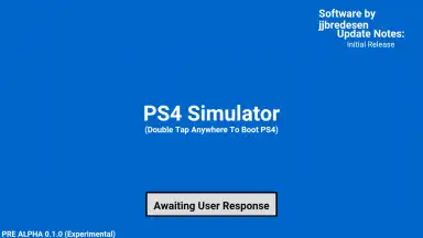 Capture d'écran de PS4 Simulator 5