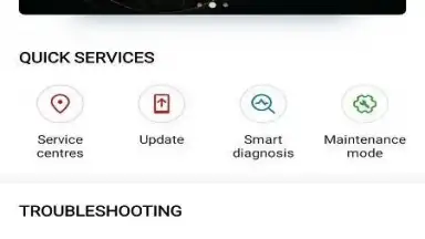 Capture d'écran de HUAWEI Smart diagnosis 1