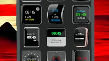 Capture d'écran de Clock Widgets 4