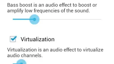 Capture d'écran de Equalizer Pro 6
