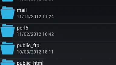 Capture d'écran de cPWebDisk 5