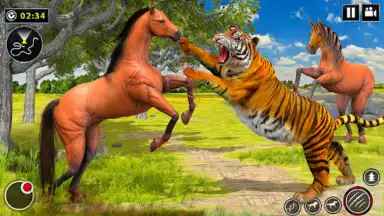 Capture d'écran de Wild Horse Family Simulator 6