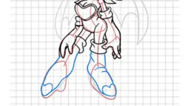 Capture d'écran de How To Draw The Blue Hedgehog 5