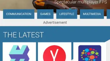 Capture d'écran de Yandex Browser Beta 1