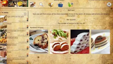 Capture d'écran de Baking recipes 5