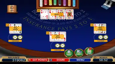 Capture d'écran de Блэкджек! 23