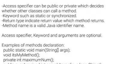 Capture d'écran de Java Programs 5