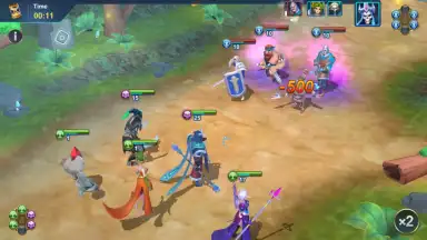 Capture d'écran de Idle War: Legendary Heroes 8