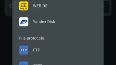 Capture d'écran de FolderSync 11