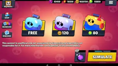 Capture d'écran de Box Simulator for Brawl Stars 8