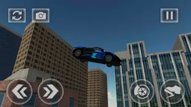 Capture d'écran de Hollywood Rooftop Car Jump 2