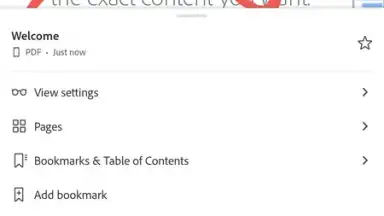 Capture d'écran de Adobe Acrobat Reader 2