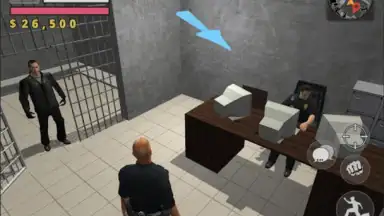 Capture d'écran de Police Cop Simulator. Gang War 12