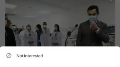 Capture d'écran de Google App 3