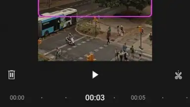 Capture d'écran de YouTube Create 2