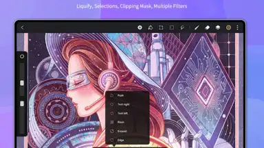 Capture d'écran de HiPaint 12