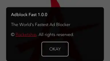 Capture d'écran de Adblock Fast 2