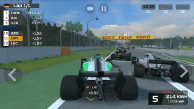 Capture d'écran de F1 Mobile Racing 7