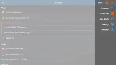 Capture d'écran de SVPlayer 1