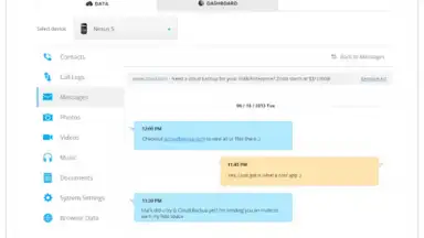 Capture d'écran de G Cloud Backup 1