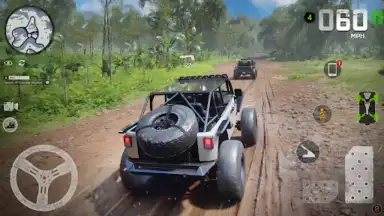 Capture d'écran de offroad SUV jeep 4x4 driving 3
